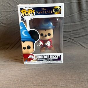 Disney Fantasia Mickey with Blue Hat and Red Robe